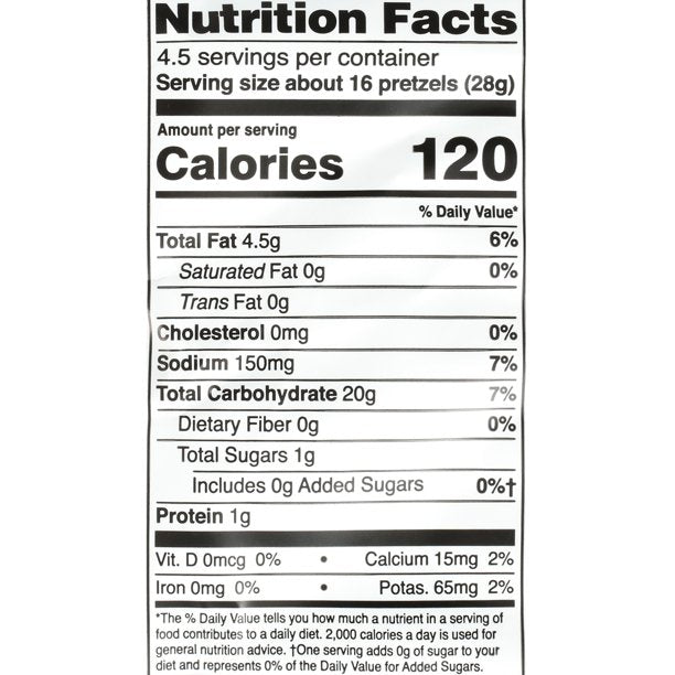Fitjoy Vegan White Cheddar Grain Free Pretzels 127gm