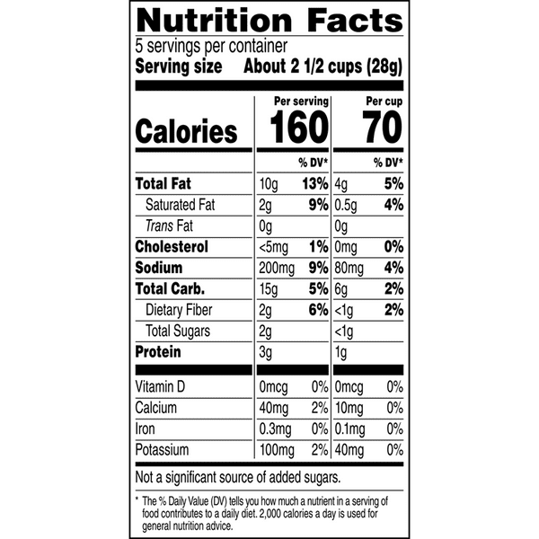 Smartfood White Cheddar Flavored Gluten Free Popcorn 156g