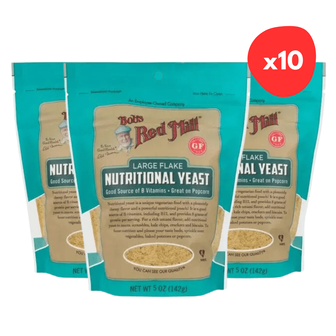 Vegan Cheese Please: x10 Nutritional Yeast Bundle