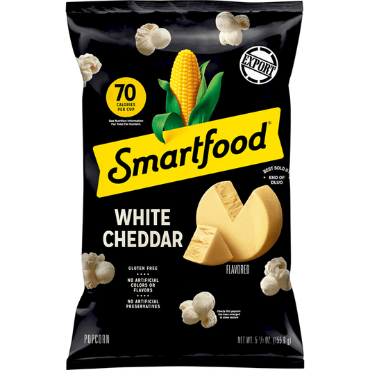 Smartfood White Cheddar Flavored Gluten Free Popcorn 156g