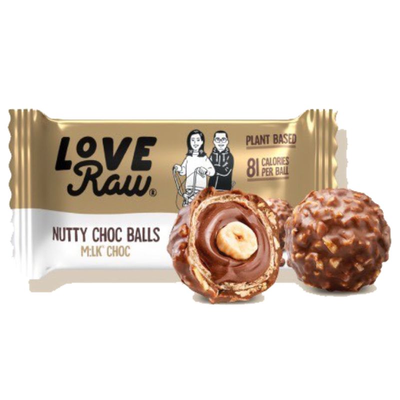 28g Love Raw Vegan Nutty Choc Balls